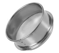 Acier Inoxydable Tamis D'essai pour Sable 200 Mesh et Sol | Usage Laboratoire et Jardinage, Argenté, Screening Précis, Portable, Résistant à L’usure