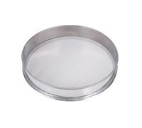 Acier Inoxydable Tamis Empilable et Usage pour Poudre de Résine | Argenté, Trous Très Fins, pour Extraction D’herbes, Préparation Culinaire, Usage Industriel, Rangement Empilé