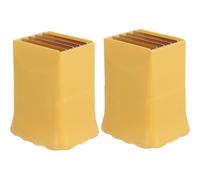 Acier Inoxydable Trancheuse à Fruits Manuelle 2 Pièces | Lames en Acier Inoxydable, Couvercle Protecteur, Rinçage Facile, pour Œufs et Raisins, la Cuisine Professionnelle