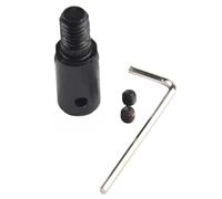 Acier M10 Adaptateur Lame de Scie Tige de Raccordement pour Meuleuse Angle Outils 5-14mm Noir/Argent