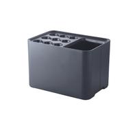 Acier Moderne avec bac d'égouttement Amovible, Design ajouré, pour la Maison, Le Bureau et Le Hall d'entrée, Noir (40x25x62cm)