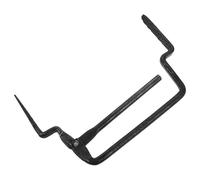 Acier Noir Pince de Levage de Briques Outil Multifonction, Réglable | Toughness Élevée, Rivets Solides, Design à Angles Arrondis, Serrage Rapide, pour Déplacer Plus de Briques