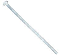 Acier Pan Head machine à vis, zingué, conforme à la American Society of Mechanical Engineers B18.6.3, # 2 Phillips Drive, # 6-32 Taille du filetage, 3-1/5,1 cm, Long, Entièrement filetée, importé (lot de 25)