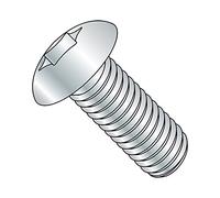 Acier Truss Head machine à vis, finition plaqué zinc, conforme à la American Society of Mechanical Engineers B18.6.3, T10 étoile Drive, # 6-32 Taille du filetage, 1/10,2 cm, Long, Entièrement filetée, importé (lot de 100)
