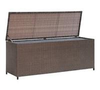 Acier vidaxl marron salon de jardin marron G