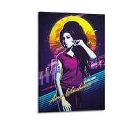 ACIFHGUE Amy Winehouse Poster d'art vintage décoratif sur toile pour chambre à coucher 40 x 60 cm