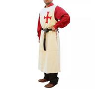 ACIMMI Tunique médiévale de croisade sans manches pour homme - Style Renaissance SCA (taille L)