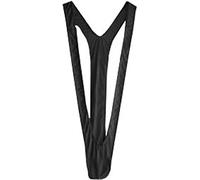 Acizi String Borat Mankini pour Homme (Noir)