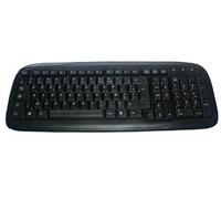 ACK-298/N - Clavier - USB - AZERTY - noir