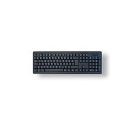 ACK-301W/N - Clavier - sans fil - 2.4 GHz - AZERTY - Français - noir