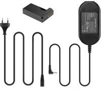 ACK-E15 Adaptateur Secteur DR-E15 Coupleur CC Adaptateur Secteur LP-E12 Batterie factice pour Appareil Photo Canon EOS 100D EOS Rebel SL1 PowerShot SX70 HS