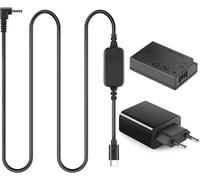 ACK-E17 Câble USB Type-C DR-E17 Batterie Factice LP-E17 PD Adaptateur pour Canon EOS M3 M5 M6 M6 Mark II