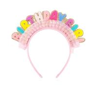 ACKKOR Serre-tête d'Anniversaire pour Filles, Couronne de Princesse pour Fête et Accessoires Photo, Bijoux de Tête de Célébration