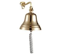 ACL Cloche de dernier Ordre - Accessoires de Bar pour la Maison et Le pub - Cloche de Bar Murale - Cloche de Bar Murale - Cloche en Laiton Unique avec Son Fort et Net - Idéale pour Noël, réception,