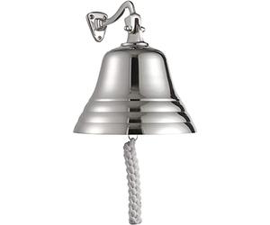 ACL Last Orders Cloche Murale Maritime, Bateau, école, dîner, réception, décoration d'intérieur, Suspension Murale, Sonnette de Porte de Navire, Cloche de 10,2 cm, 12,7 cm, 15,2 cm, 20,3 cm