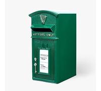ACL Royal Mail Box - Boîte aux lettres verte irlandaise avec serrure - Support mural/pilier - Boîte aux lettres verrouillable - Réplique de la boîte postale Royal Mail - Boîte postale en fonte durable