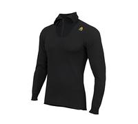 Aclima Hotwool Polo W Zip Base Layer Top Medium Black