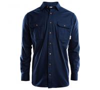 Aclima - Leisurewool Reborn Woolshirt - Chemise - M - navy melange
