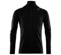 Aclima - LightWool Hoodie - Pull en laine mérinos - L - jet black