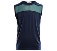 Aclima - Lightwool Sports Singlet - Haut en mérinos - XS - navy blazer / north atlantic