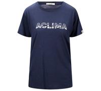 Aclima - Women's Lightwool Tee Logo - Haut en mérinos - M - navy blazer