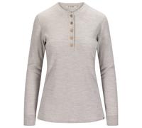 Aclima - Women's Warmwool Granddad Shirt - Pull en laine mérinos - L - beige melange