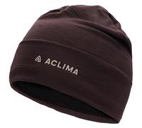 Aclima - Woolnet Light Beanie - Bonnet - S/M - chocolate plum