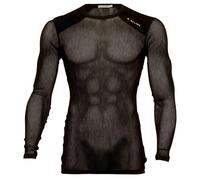 Aclima - WoolNet Light Crewneck - Sous-vêtement mérinos - M - jet black