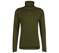 Aclima - Woolterry Polo - Haut en mérinos - 3XL - olive night