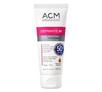 Dépiwhite.M Crème Protectrice Teintée IP50+ Visage Teinte Dorée Tube 40ml