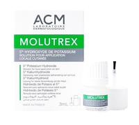 ACM Laboratoire Dermatologique – Solution cutanée Molutrex – Hydroxyde de potassium 5% – 3 ml
