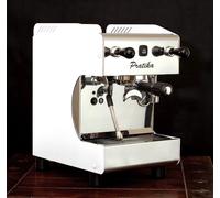 ACM Praktika Semi Joysteam Machine à café à porte-filtre Blanc