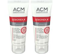 ACM SÉBIONEX.K Crème Kératorégulatrice Visage 2x40 ml