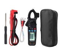 ACM91 Pince multimètre numérique True RMS 6000 points Testeur de haute précision à faible impédance pour courant alternatif, tension, résistance, mesure de la température Noir