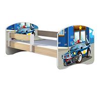 ACMA Lit Enfant Bébé TIROIR Matelas Gratuite CHÊNE Sonoma II (38 Police, 140 x 70 cm)