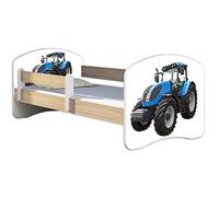 ACMA Lit Enfant Bébé TIROIR Matelas Gratuite CHÊNE Sonoma II (42 Tracteur, 180 x 80 cm)