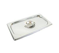 AcMax Couvercle GN 1/3 pour récipient gastronorme - Couvercle GN Gastronorm - En acier inoxydable