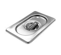 AcMax Couvercle GN 1/9 pour récipient gastronorme en acier inoxydable