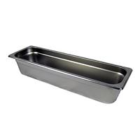 AcMax Gastronorm GN 2/4 Bac Acier Récipient gastronorme en acier inoxydable Profondeur 100 mm