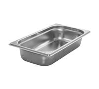 AcMax Récipient gastronorme GN 1/3 Gastronorm en acier inoxydable 2,5 l Profondeur 65 mm