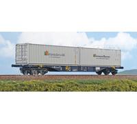 Acme 40433 Mercitalia Intermodal Ch-Cemat Bleu Foncé, 2 Container 30’ Intermodal