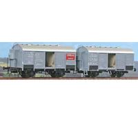 Acme 45057 Set 2 Wagons Mv Transport Vin Avec Guérite,Ermewa + Marchetti & C. FS