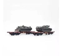 Acme 45115 Set 2 Wagons Plate-Forme A Chariots Rlmmp-T FS,Leopard & Bergenpanzer