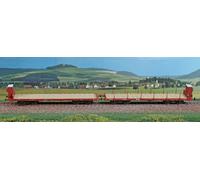 Acme 45117 Set 2 Wagons Poz Type 1920 Avec Guérite Un Supports pour Bossoirs FS