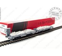 ACME 45126 Lot 2 Wagons FS VKkklmm + VKkklmm-t Ex P de Service Gris Cendré HO