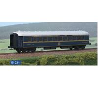 ACME 51021 CIWL Type Ub Bleu Bandes Jaunes, Un Vestibule, Immatr. DB