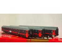 ACME 55275 Ensemble De 3 Voitures Pour IC Nuit De Trenitalia Livrée Bleue Ép. VI