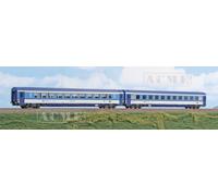ACME 55319 ČD Set 2 Voitures Eurocity 378/379 ''Berliner'' Praha Hl.N. Hamburg
