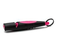 ACME Alpha 211,5 Sifflet pour chien - Version améliorée - Idéal pour le rappel - Grande portée - Nouvelle prise en main - Fréquence standardisée (noir/rose DG)