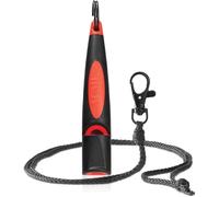 Acme Alpha Sifflet pour Chien n° 210,5 (Mise à Jour 2023) - Idéal pour Le Rappel et l'entraînement du Chien - Grande portée - Fréquence standardisée (Noir/Orange DG)